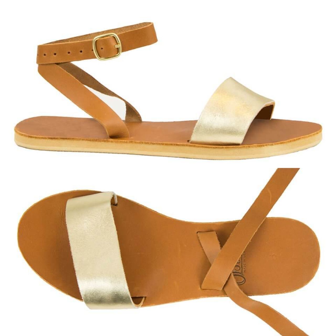 Sseko Gold Caramel Rue Sandal Pdp