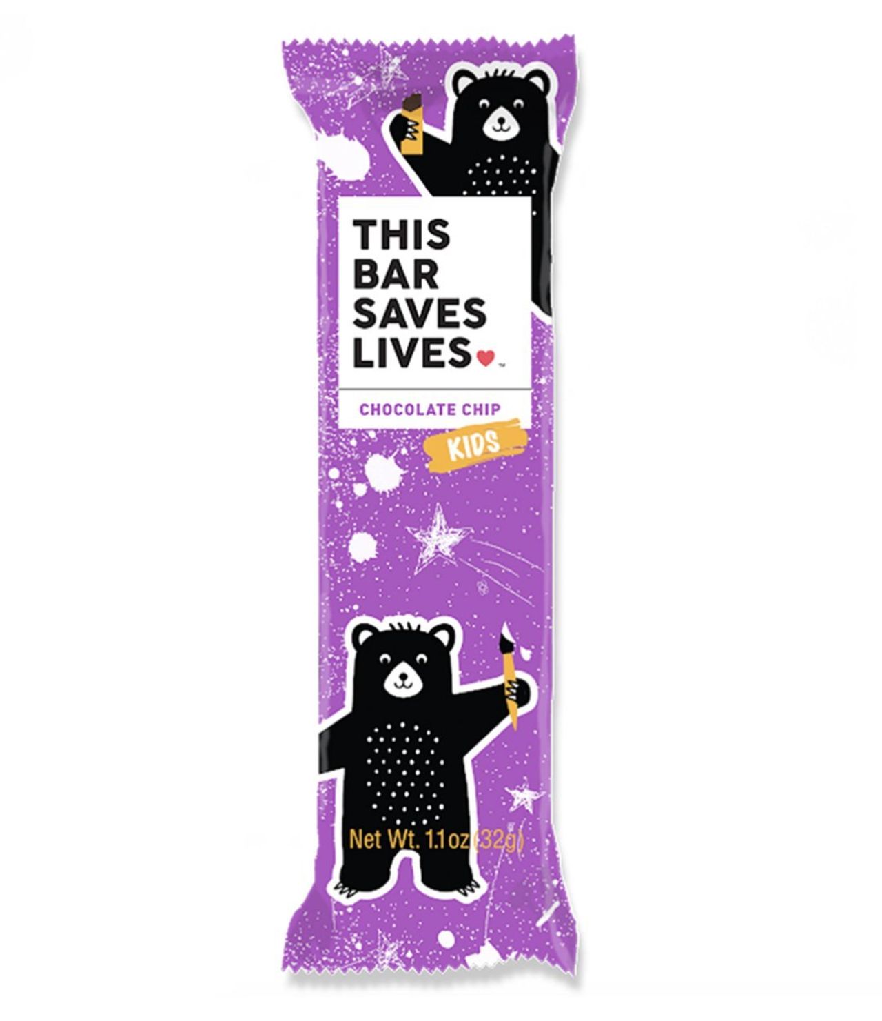 This Bar Saves Lives Kid Choc Chip