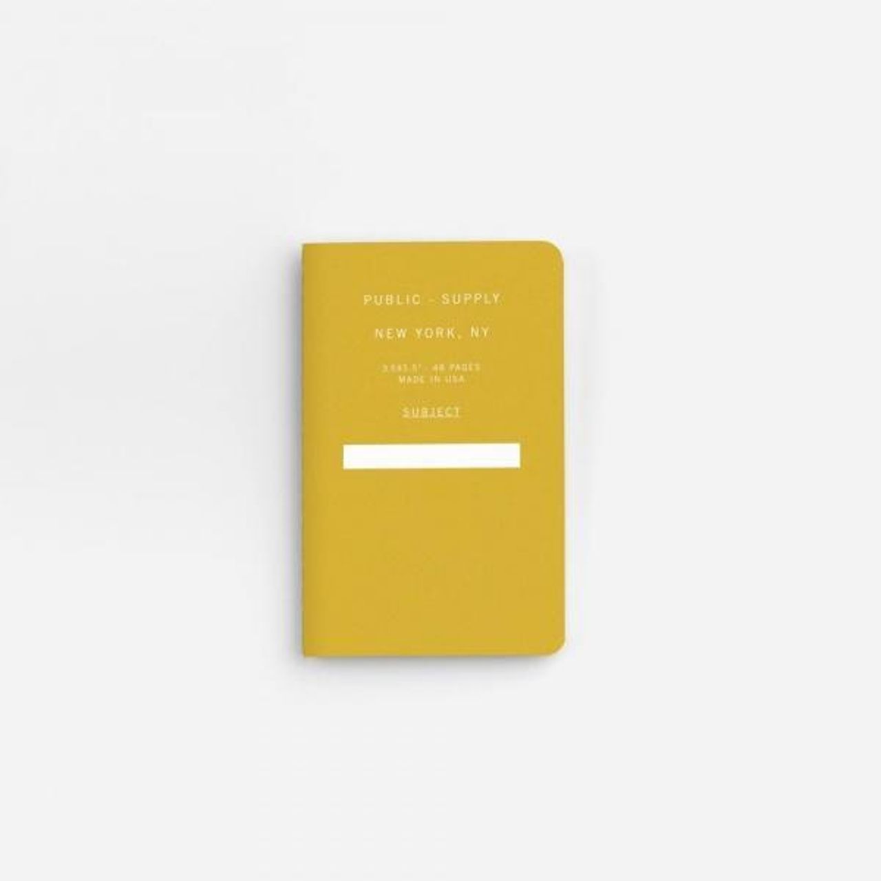 Public Supply Pocket Notebook