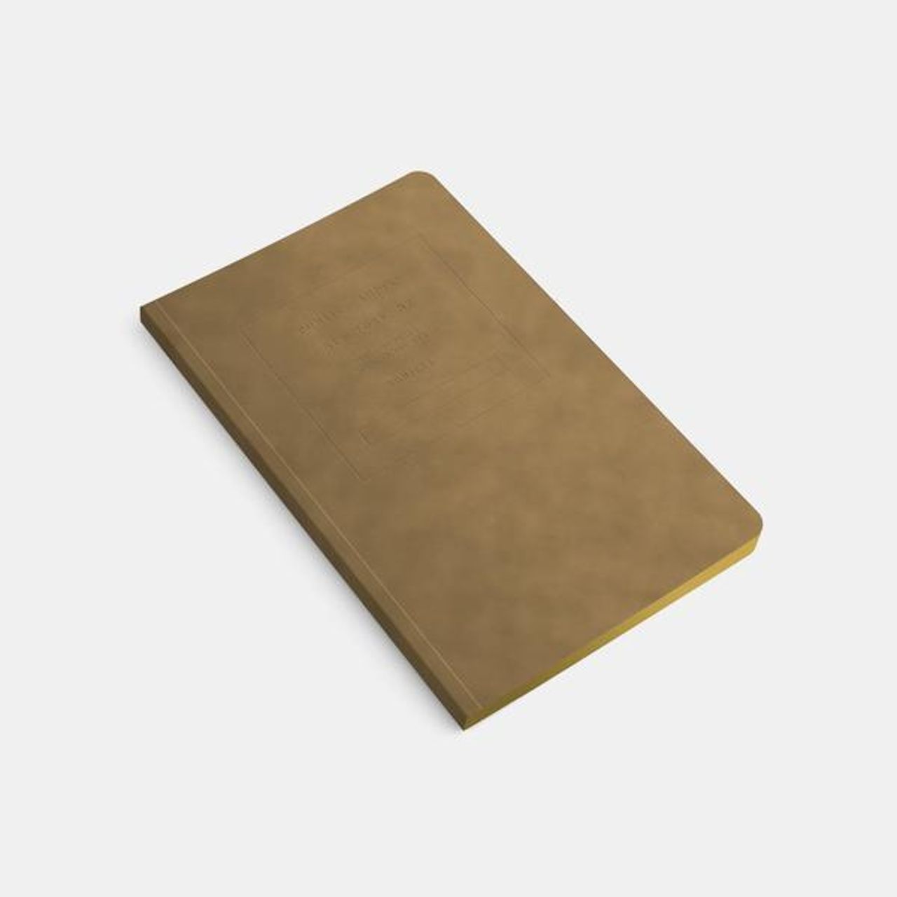 Public Supply Velvet Gilded Notebook