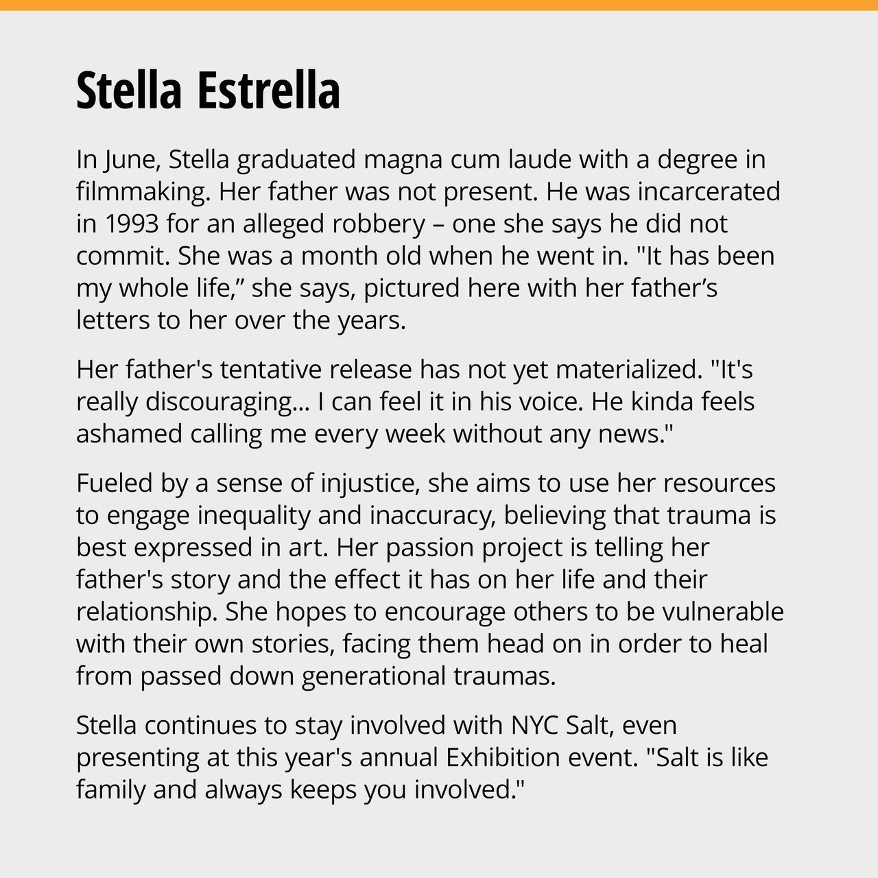 Stella Caption