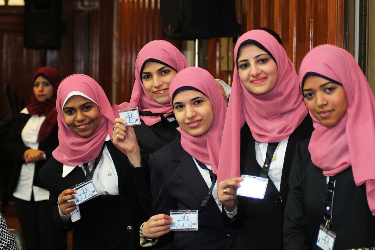Job training Photocredit EFE Egypt 2